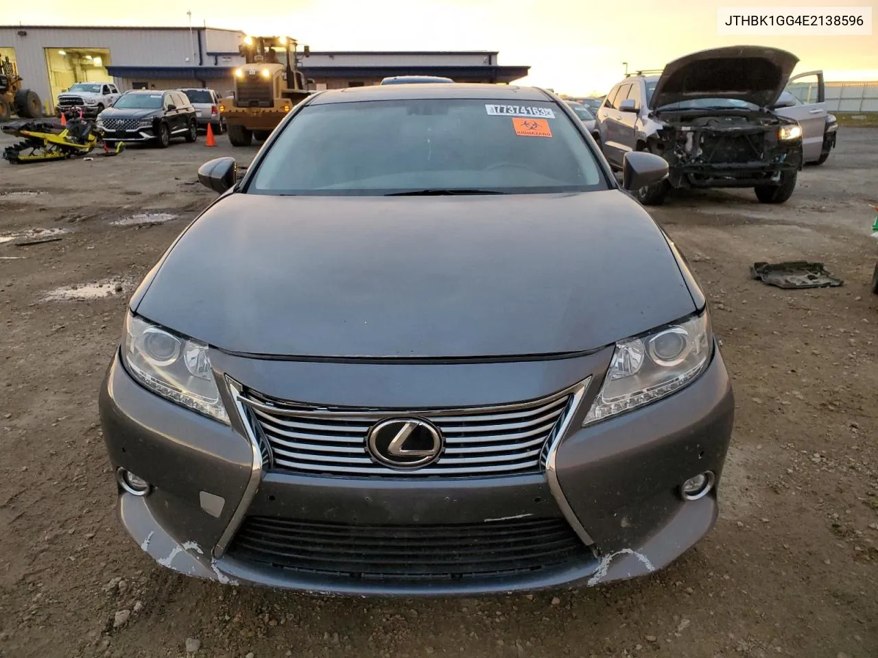 2014 Lexus Es 350 VIN: JTHBK1GG4E2138596 Lot: 77374163