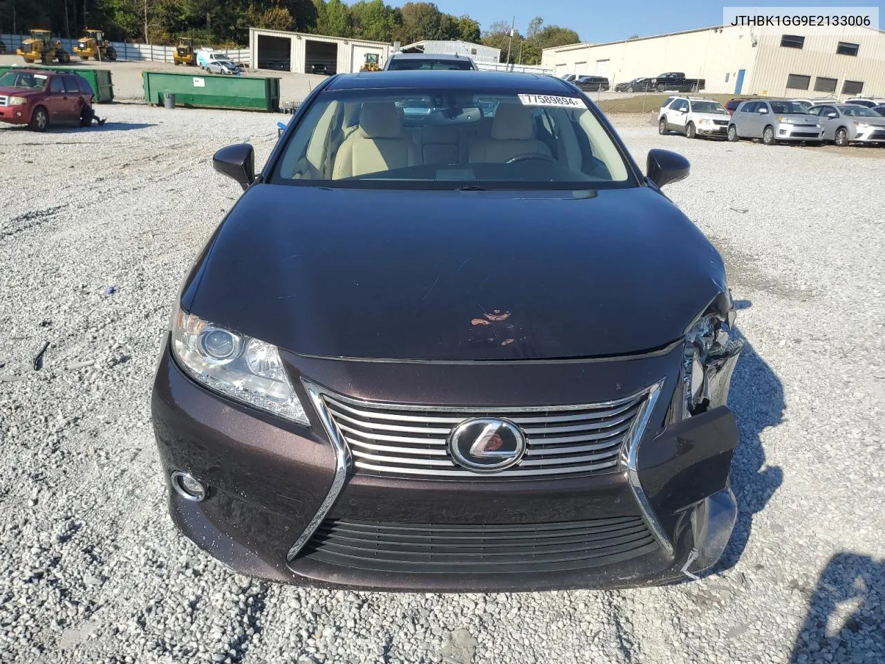 2014 Lexus Es 350 VIN: JTHBK1GG9E2133006 Lot: 77589894