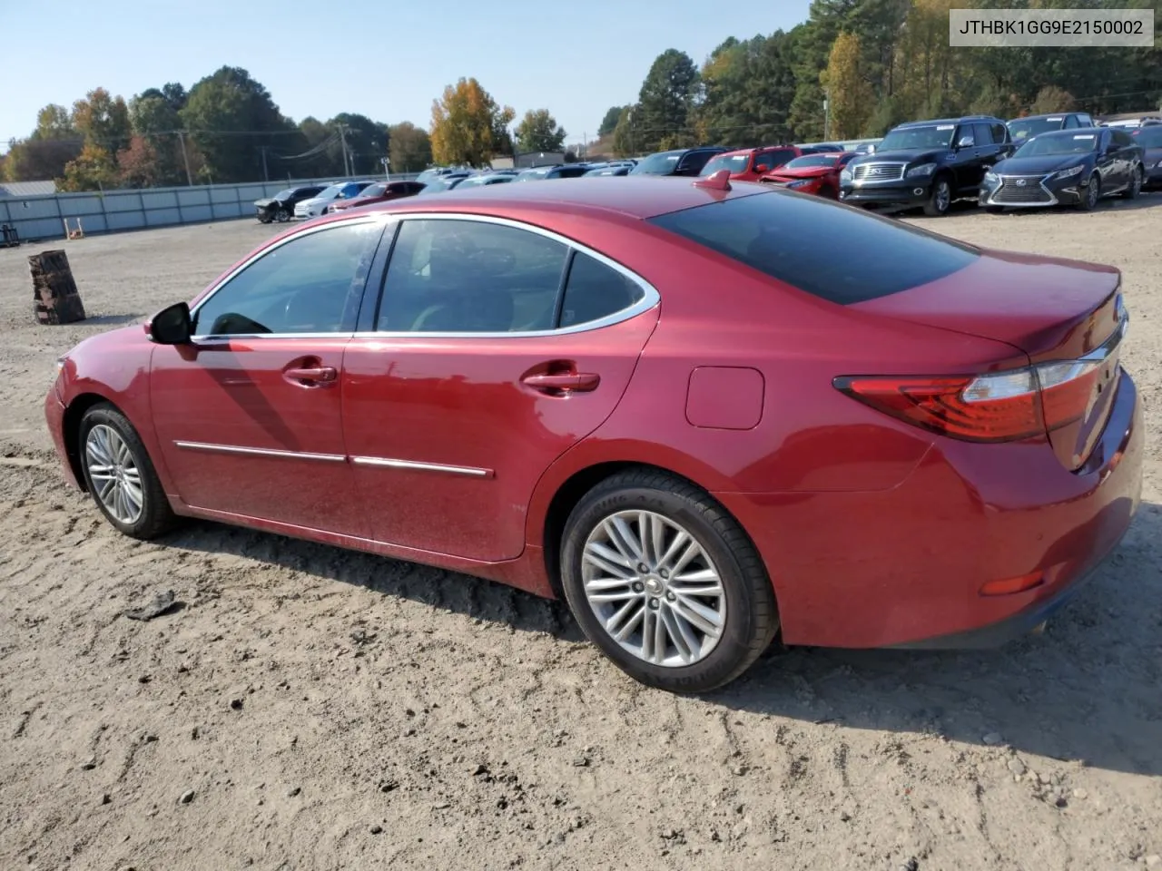 JTHBK1GG9E2150002 2014 Lexus Es 350