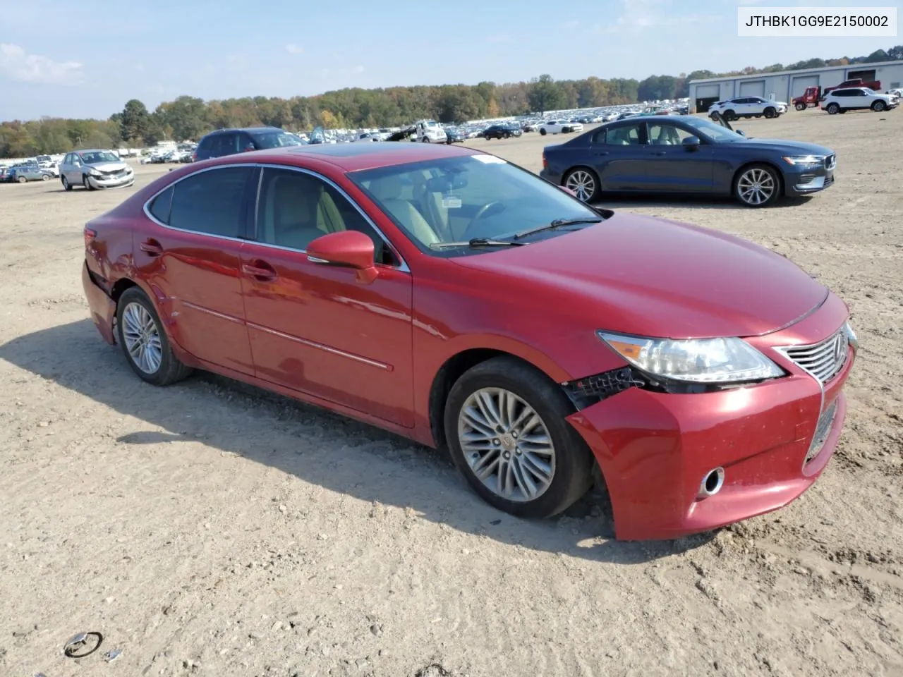 JTHBK1GG9E2150002 2014 Lexus Es 350