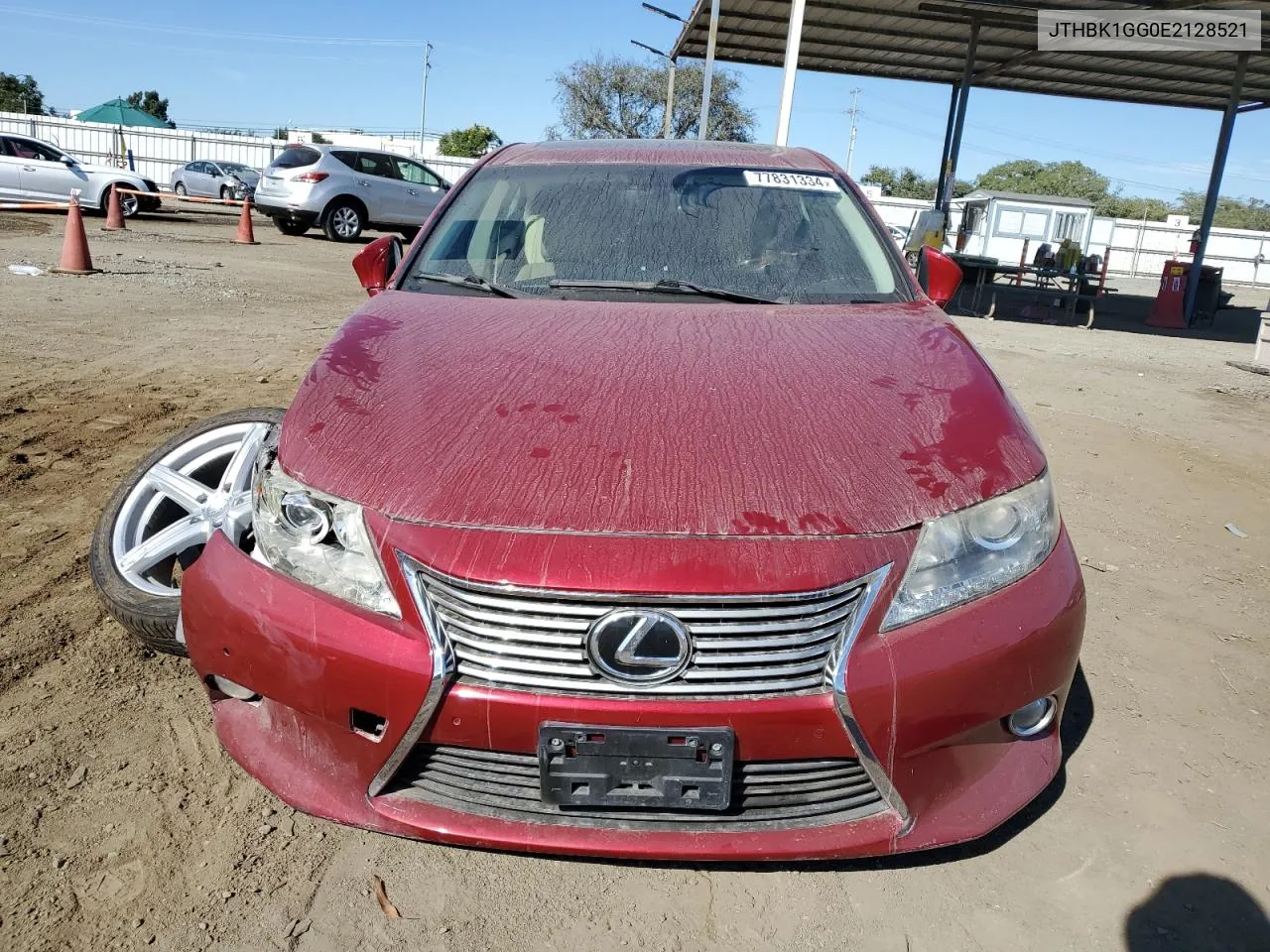 2014 Lexus Es 350 VIN: JTHBK1GG0E2128521 Lot: 77831334