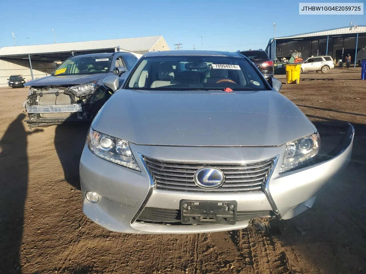 2014 Lexus Es 300H VIN: JTHBW1GG4E2059725 Lot: 78994974