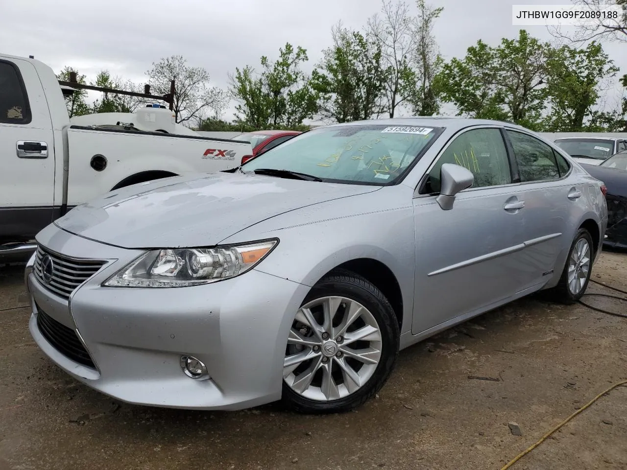 2015 Lexus Es 300H VIN: JTHBW1GG9F2089188 Lot: 51592694