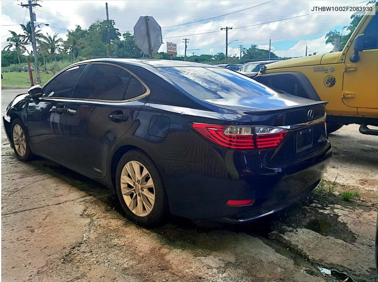 2015 Lexus Es 300H VIN: JTHBW1GG2F2083930 Lot: 58231084