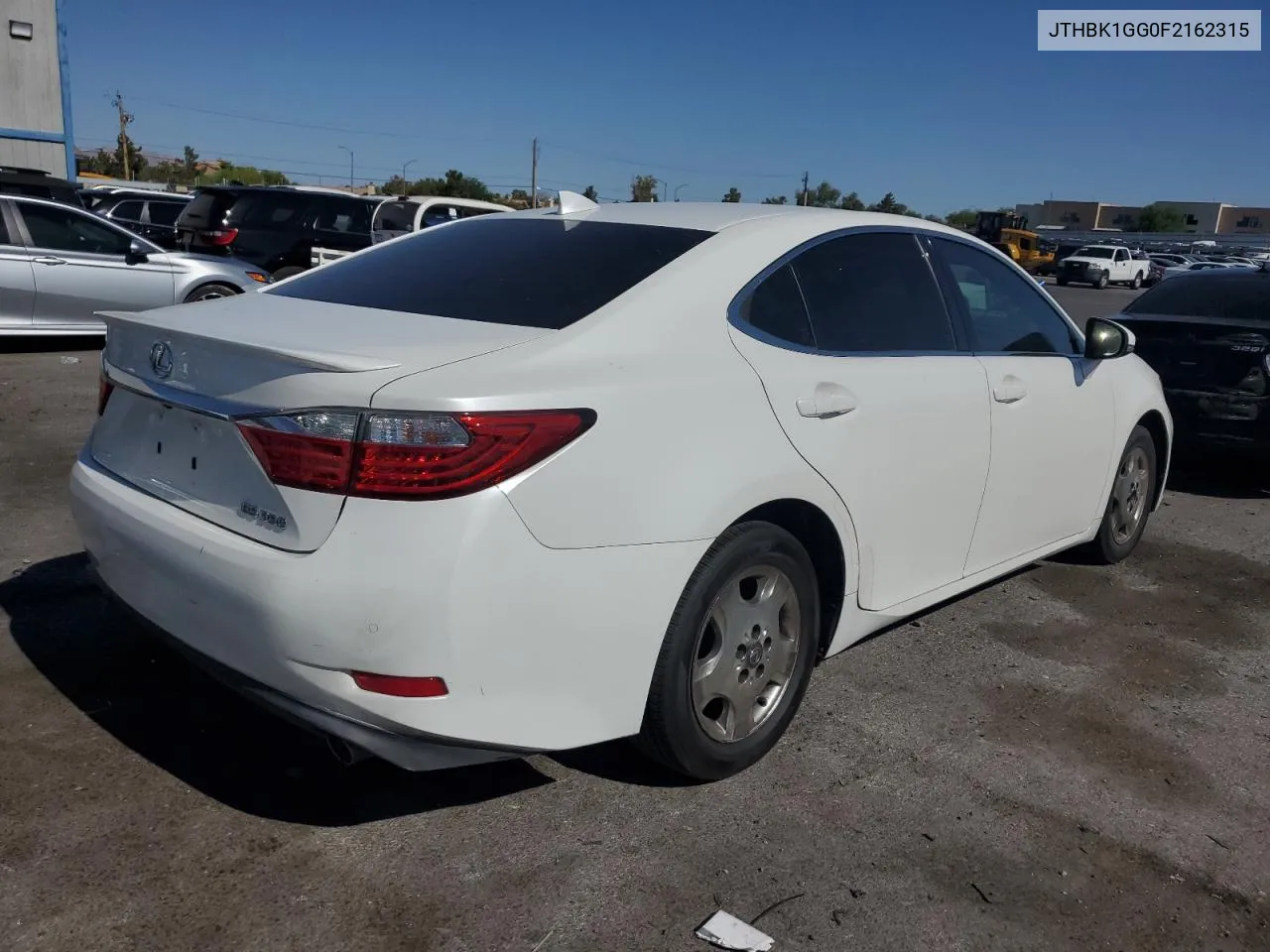 2015 Lexus Es 350 VIN: JTHBK1GG0F2162315 Lot: 58750254