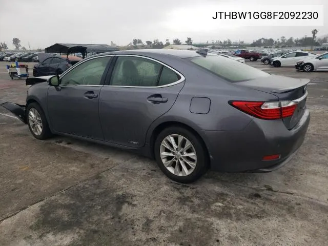 2015 Lexus Es 300H VIN: JTHBW1GG8F2092230 Lot: 60417314