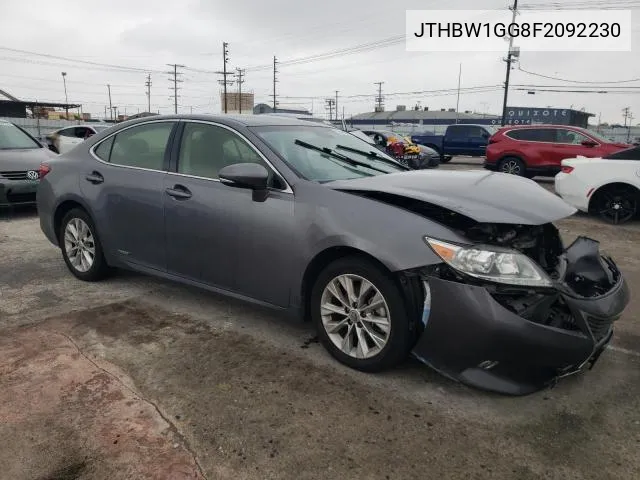 2015 Lexus Es 300H VIN: JTHBW1GG8F2092230 Lot: 60417314