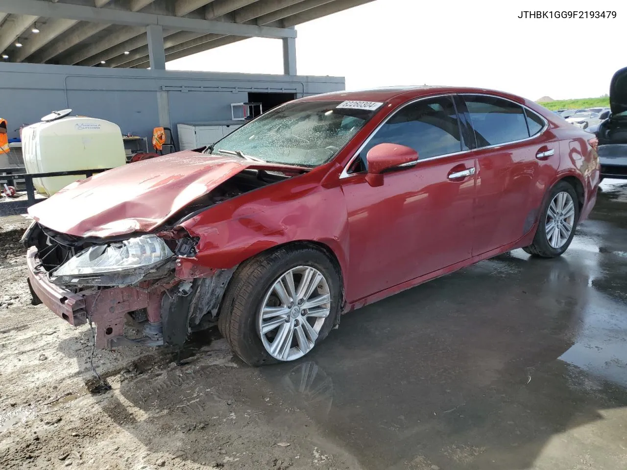 2015 Lexus Es 350 VIN: JTHBK1GG9F2193479 Lot: 62260304