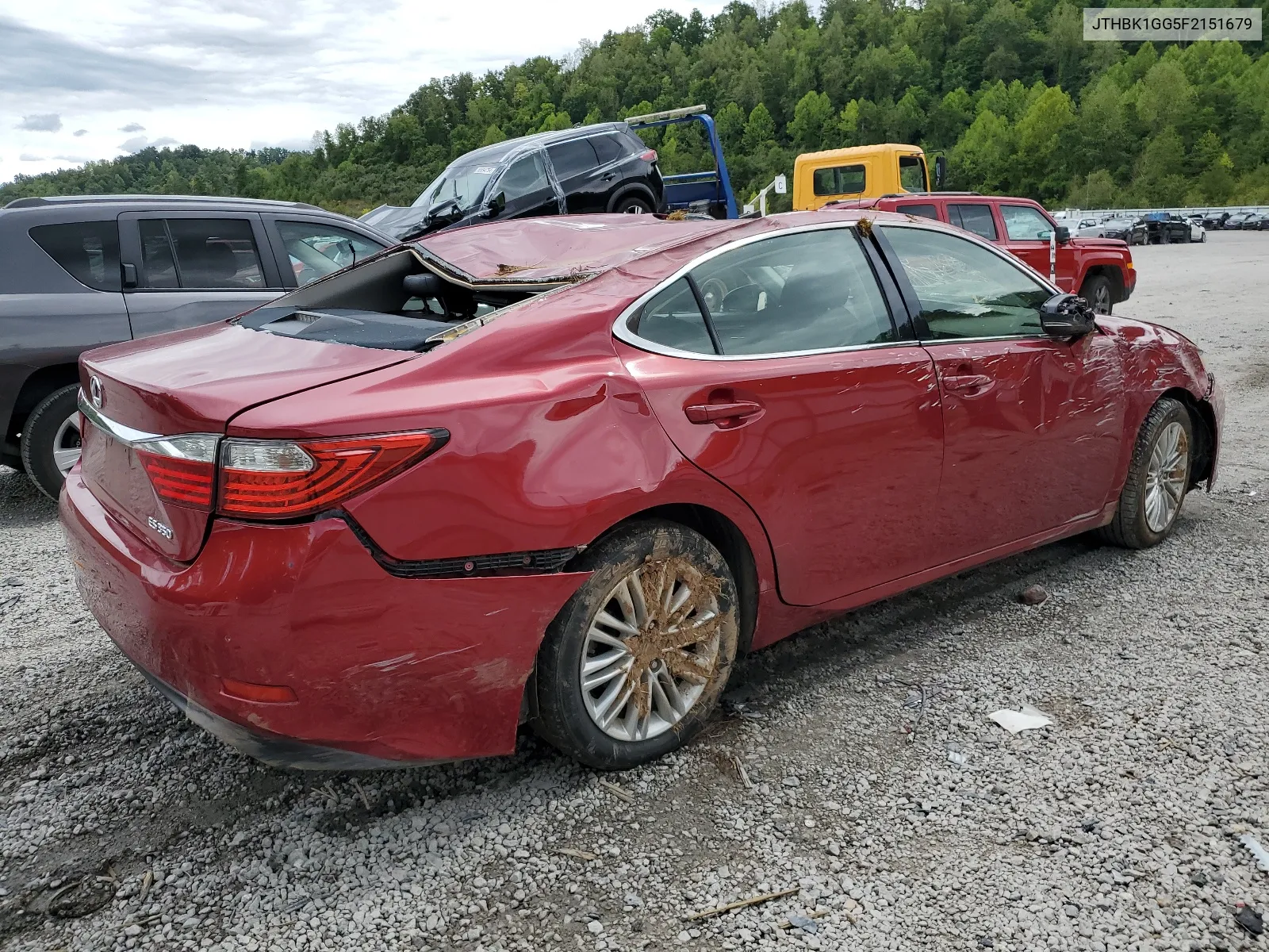 2015 Lexus Es 350 VIN: JTHBK1GG5F2151679 Lot: 66500214