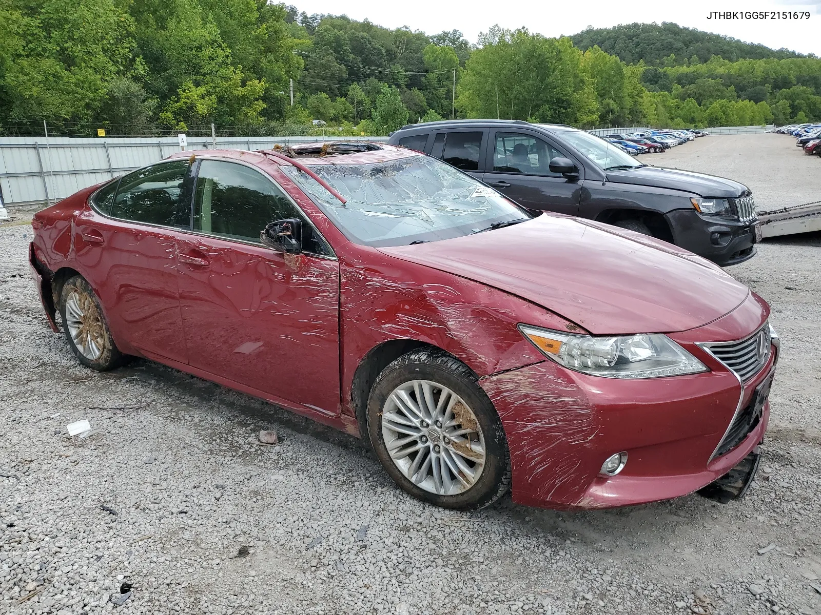 JTHBK1GG5F2151679 2015 Lexus Es 350