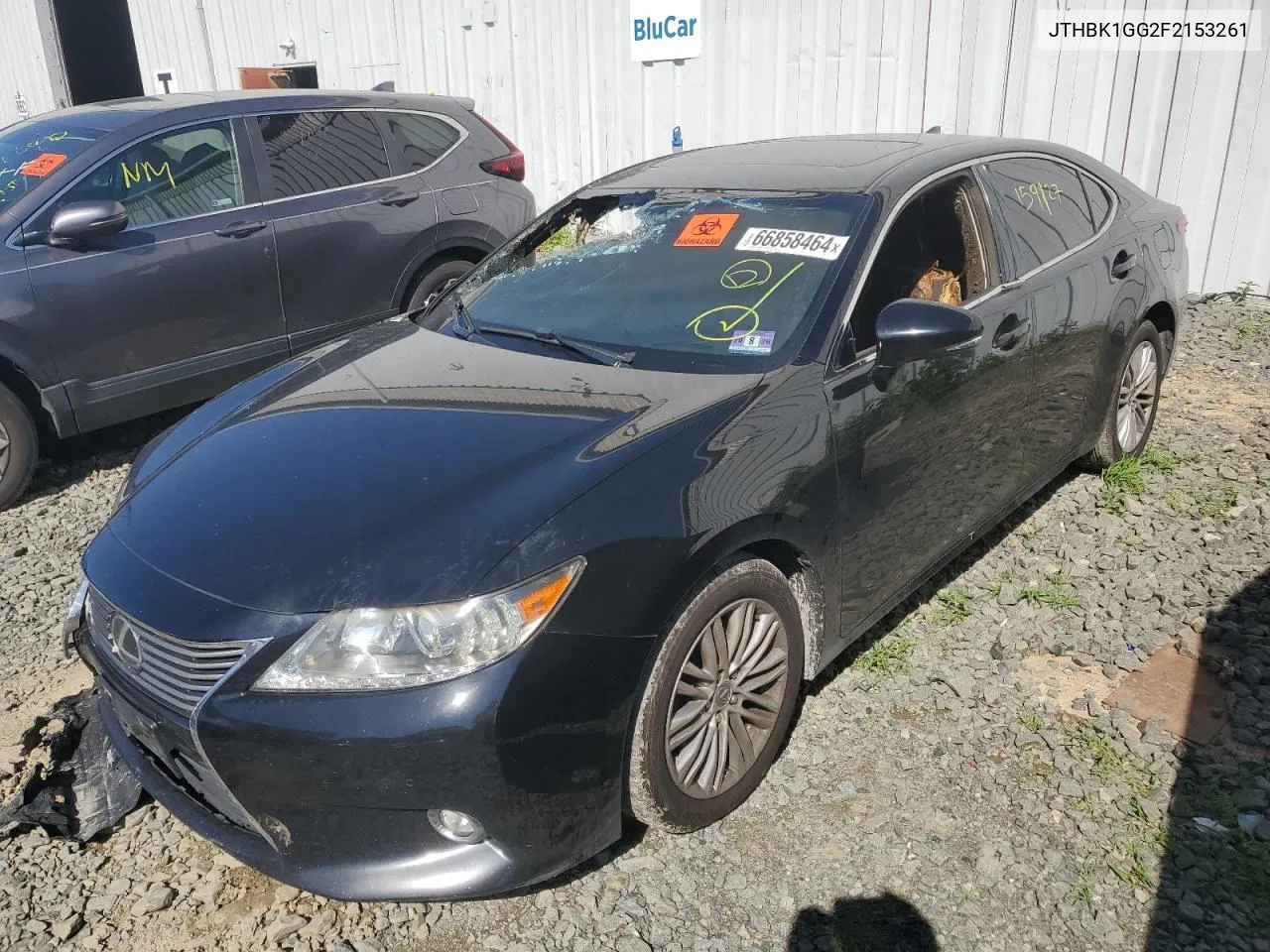 JTHBK1GG2F2153261 2015 Lexus Es 350