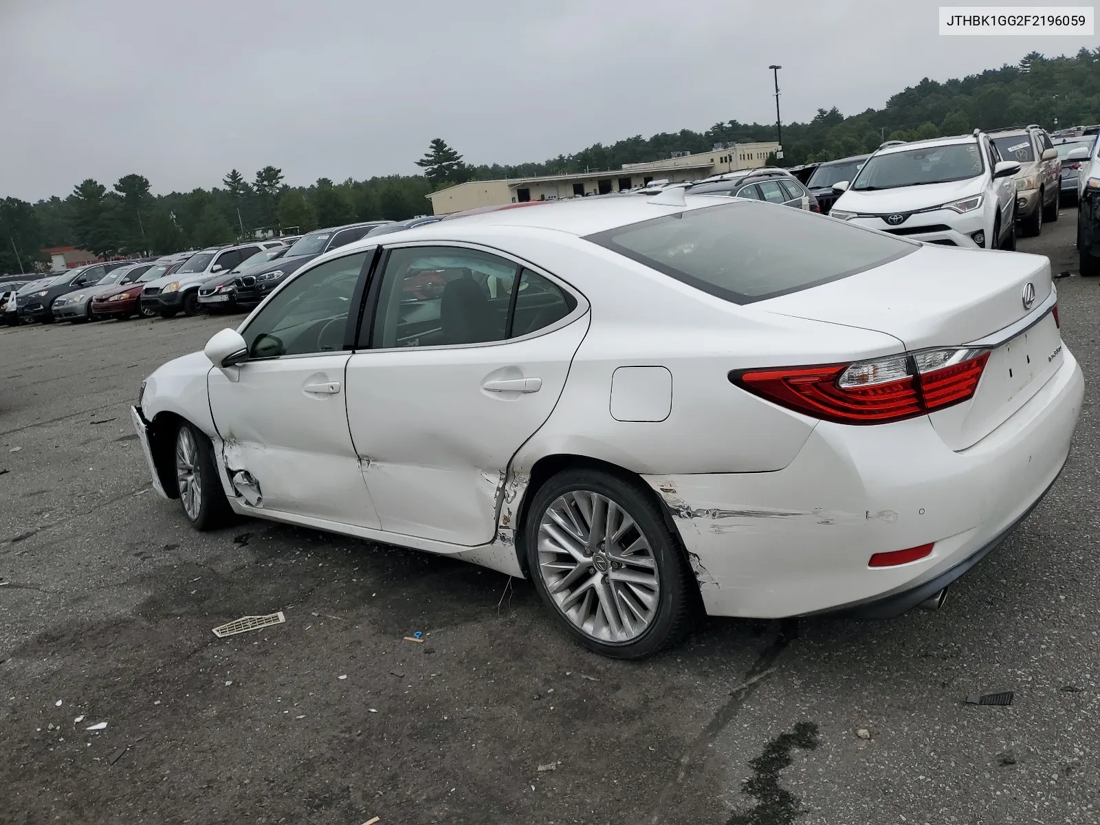 JTHBK1GG2F2196059 2015 Lexus Es 350