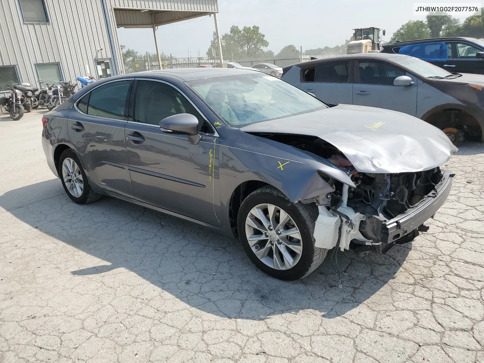 JTHBW1GG2F2077576 2015 Lexus Es 300H