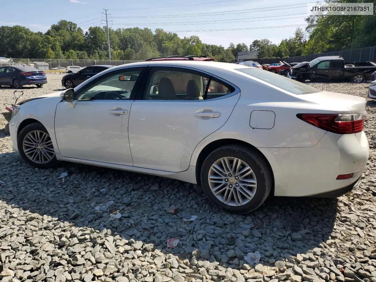 2015 Lexus Es 350 VIN: JTHBK1GG8F2187351 Lot: 68160904