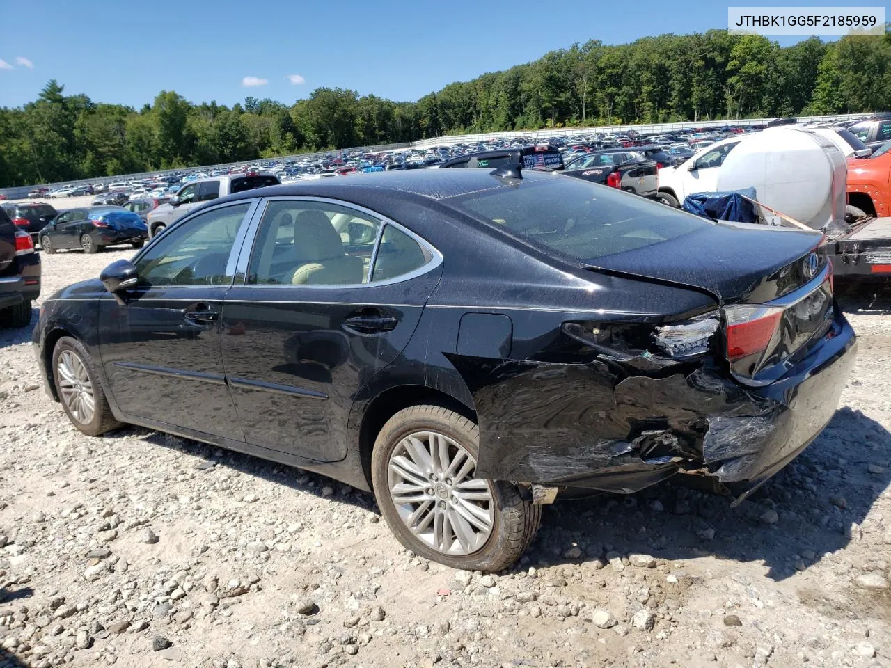 2015 Lexus Es 350 VIN: JTHBK1GG5F2185959 Lot: 69647984