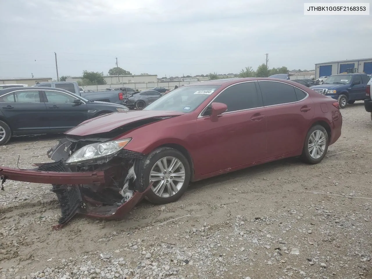 2015 Lexus Es 350 VIN: JTHBK1GG5F2168353 Lot: 70225084