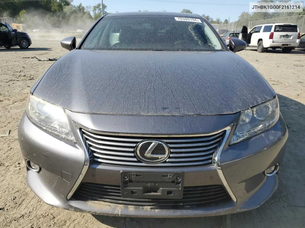 2015 Lexus Es 350 VIN: JTHBK1GG0F2161214 Lot: 70320194