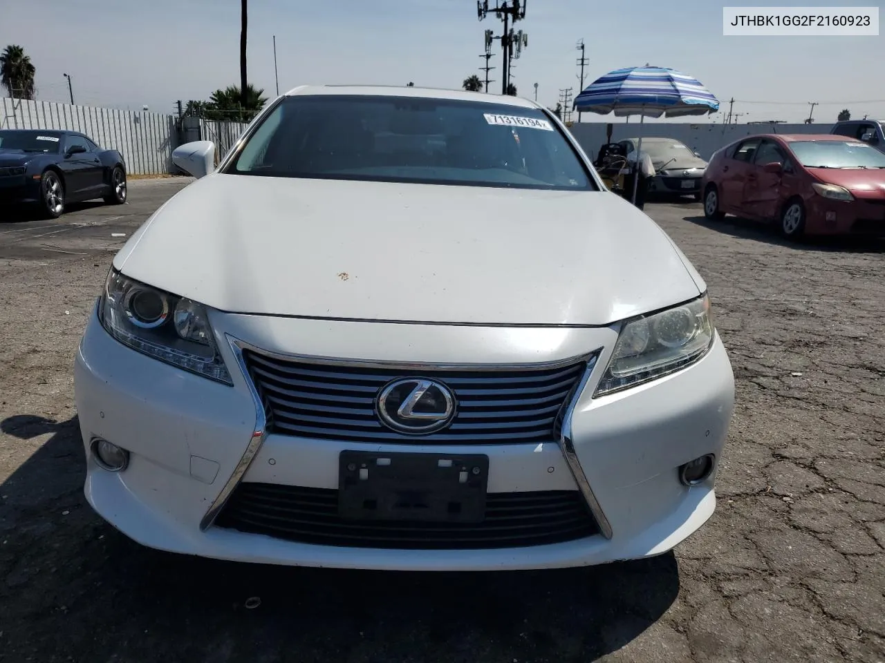 JTHBK1GG2F2160923 2015 Lexus Es 350