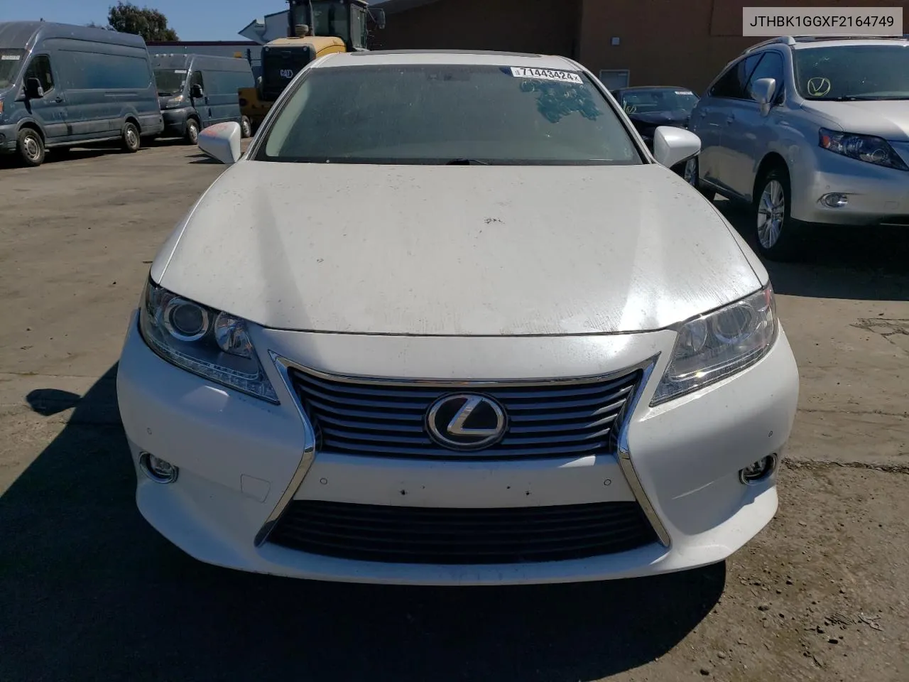 JTHBK1GGXF2164749 2015 Lexus Es 350