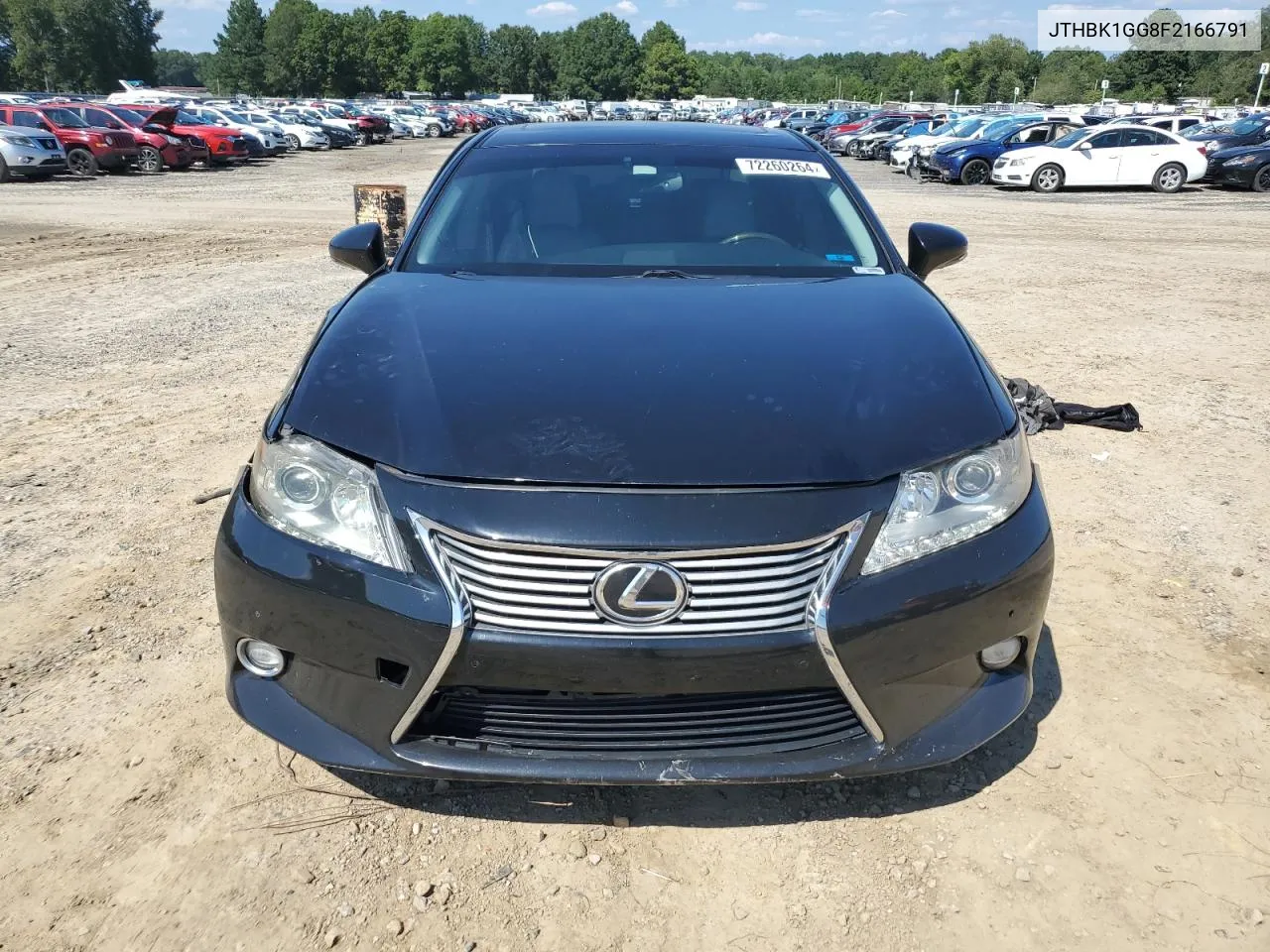 JTHBK1GG8F2166791 2015 Lexus Es 350