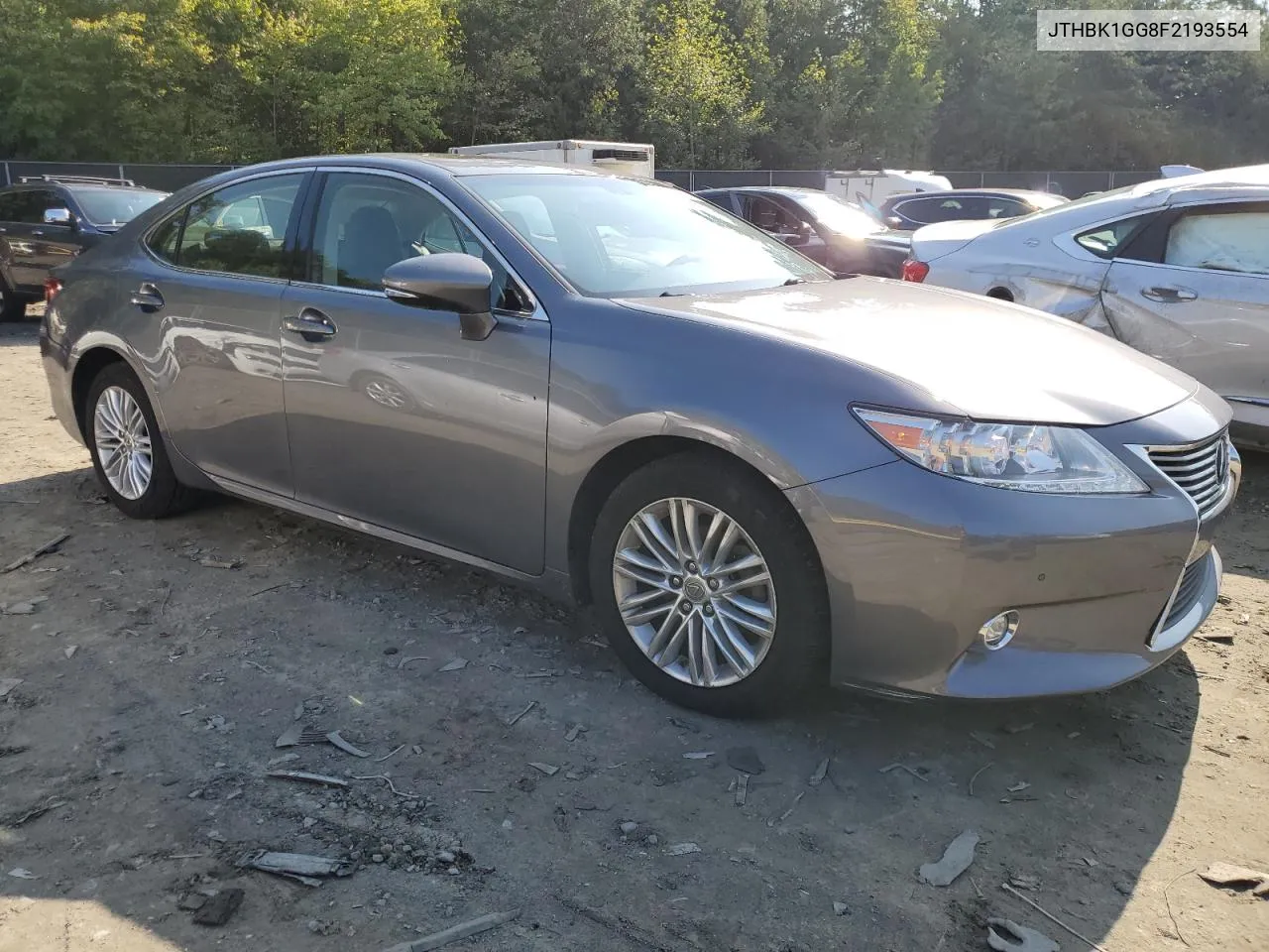 JTHBK1GG8F2193554 2015 Lexus Es 350