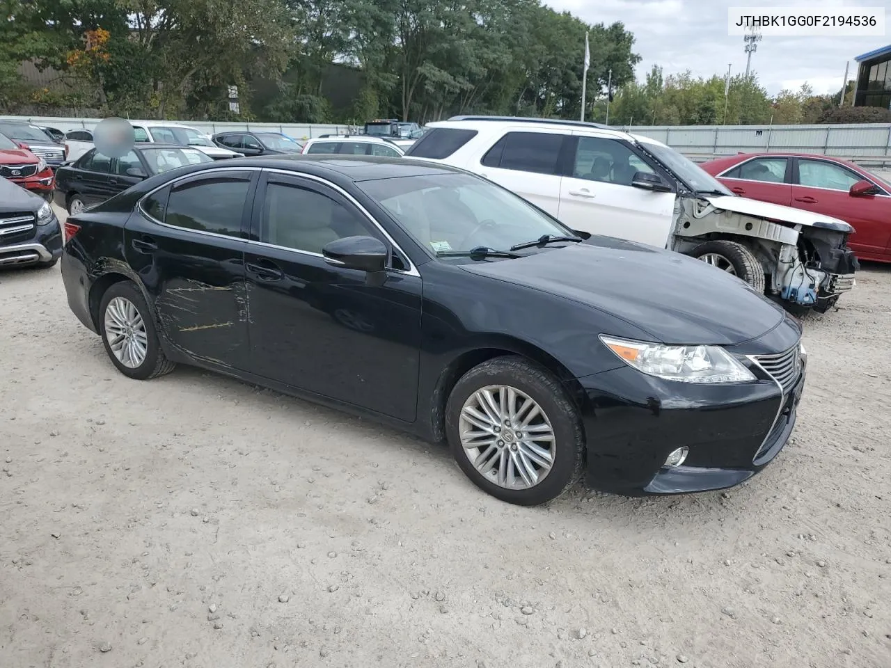 JTHBK1GG0F2194536 2015 Lexus Es 350