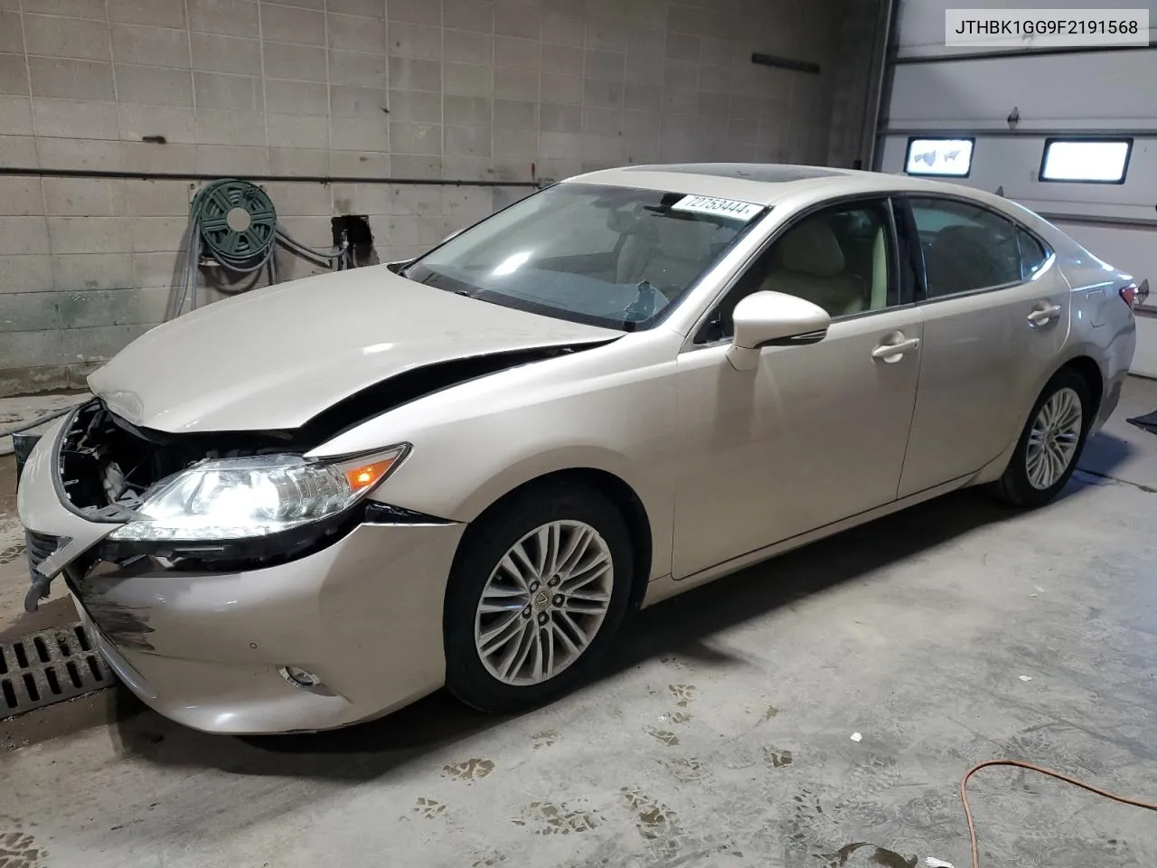 JTHBK1GG9F2191568 2015 Lexus Es 350