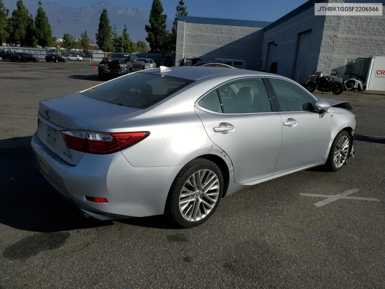 2015 Lexus Es 350 VIN: JTHBK1GG5F2206566 Lot: 72847034