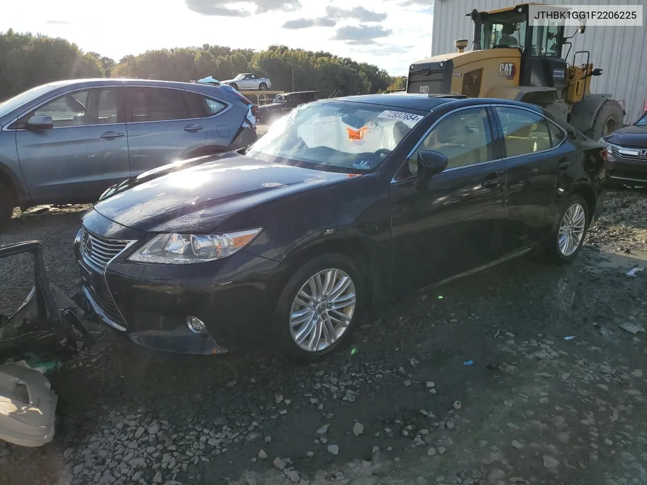 2015 Lexus Es 350 VIN: JTHBK1GG1F2206225 Lot: 72937654