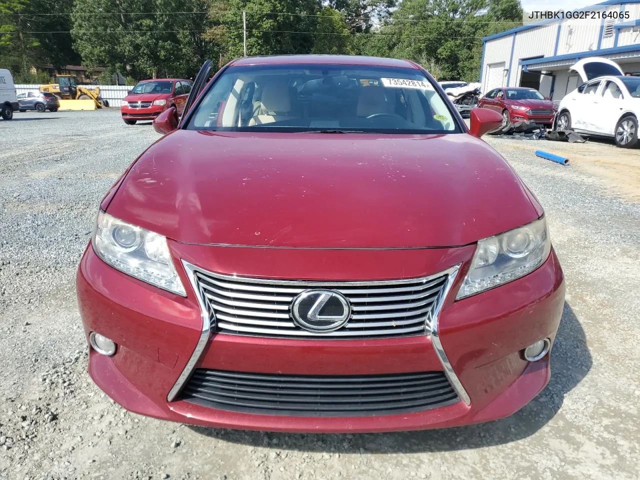 JTHBK1GG2F2164065 2015 Lexus Es 350