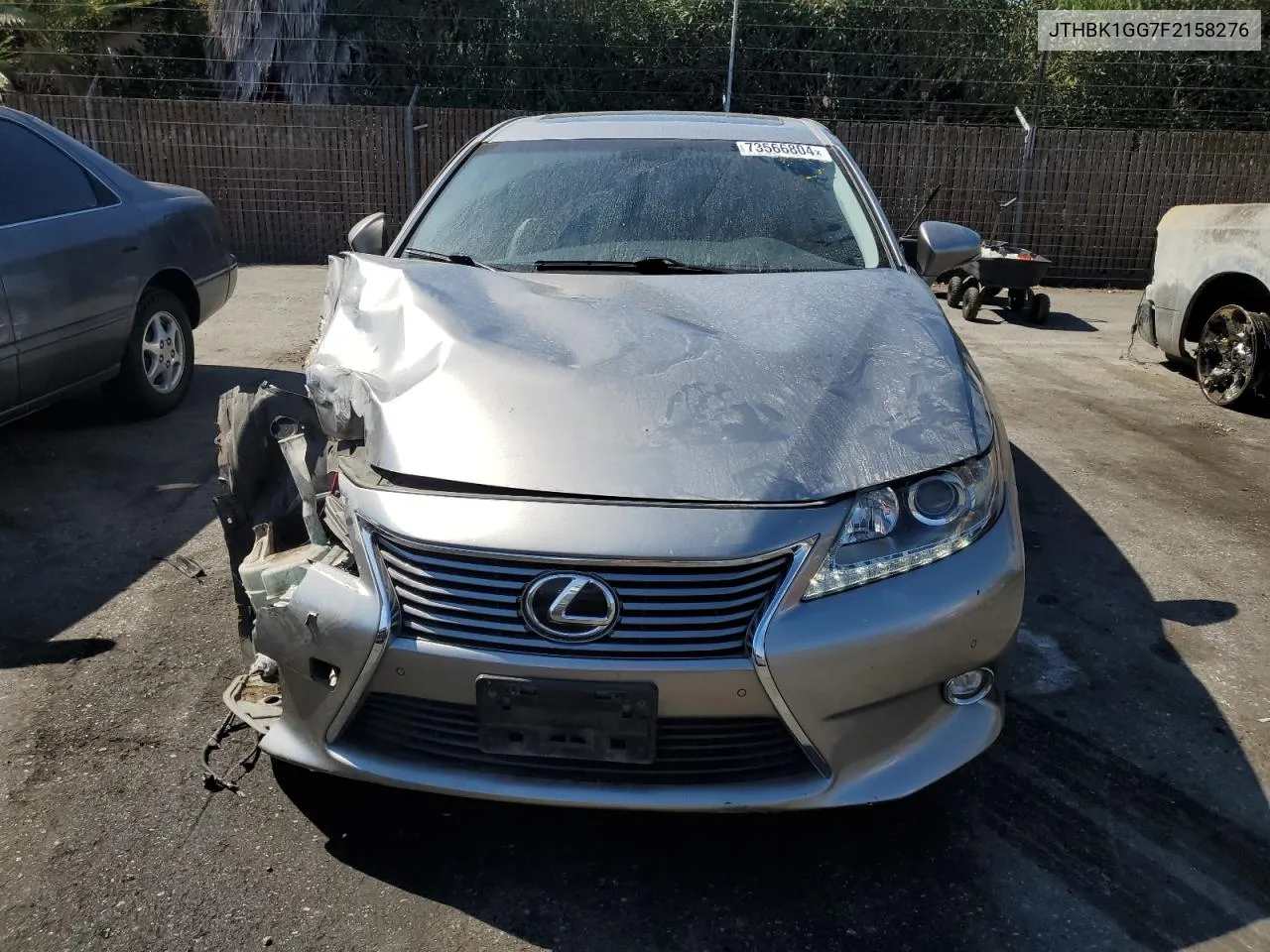 2015 Lexus Es 350 VIN: JTHBK1GG7F2158276 Lot: 73566804