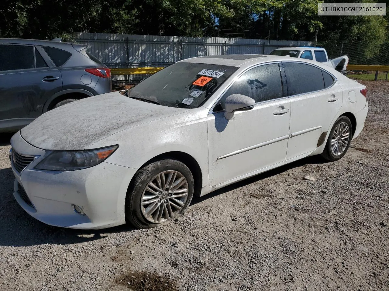 JTHBK1GG9F2161020 2015 Lexus Es 350