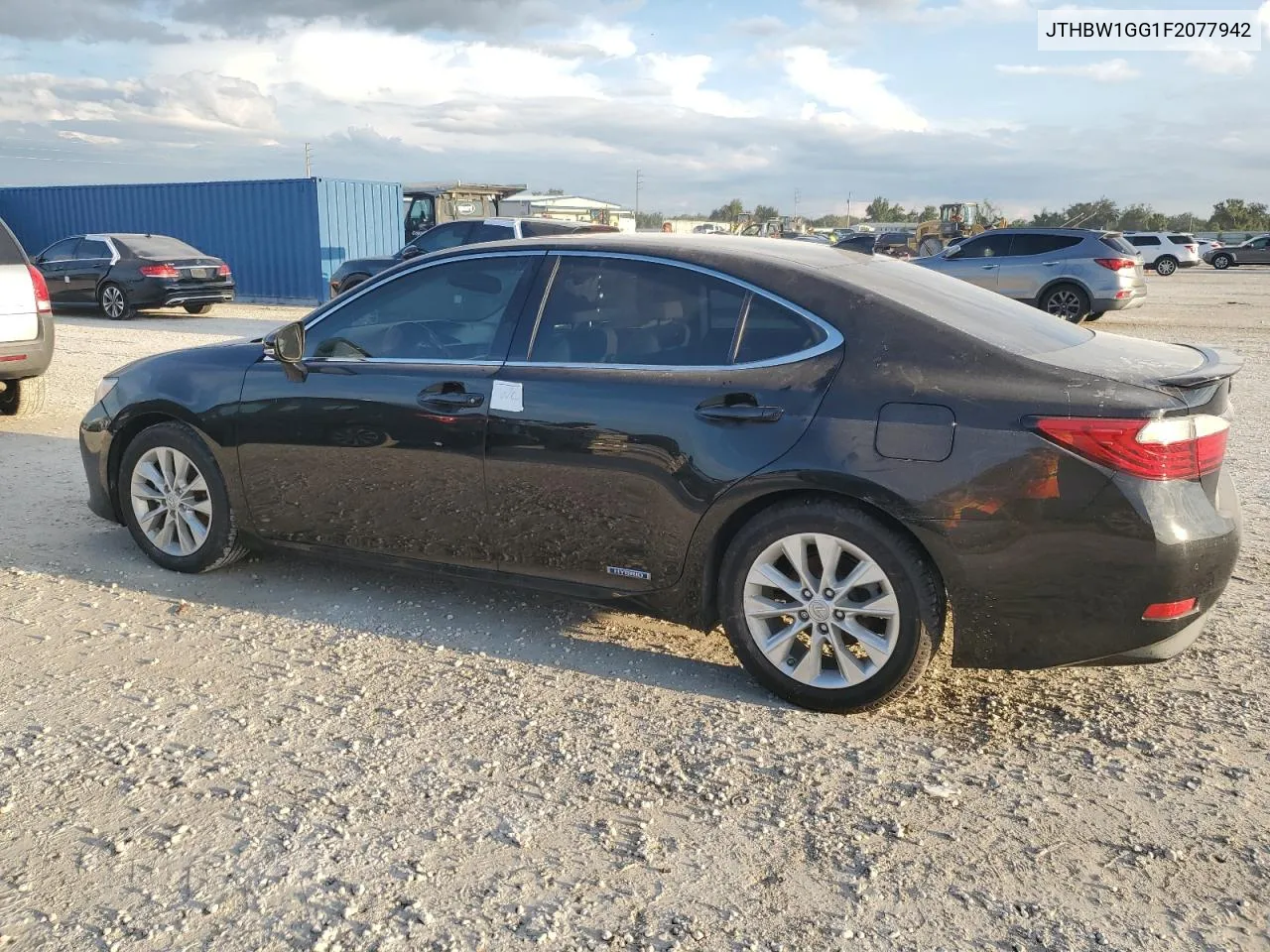 2015 Lexus Es 300H VIN: JTHBW1GG1F2077942 Lot: 73729244