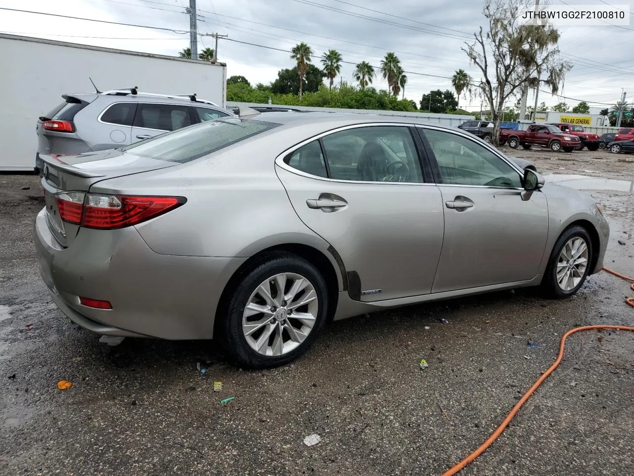 JTHBW1GG2F2100810 2015 Lexus Es 300H