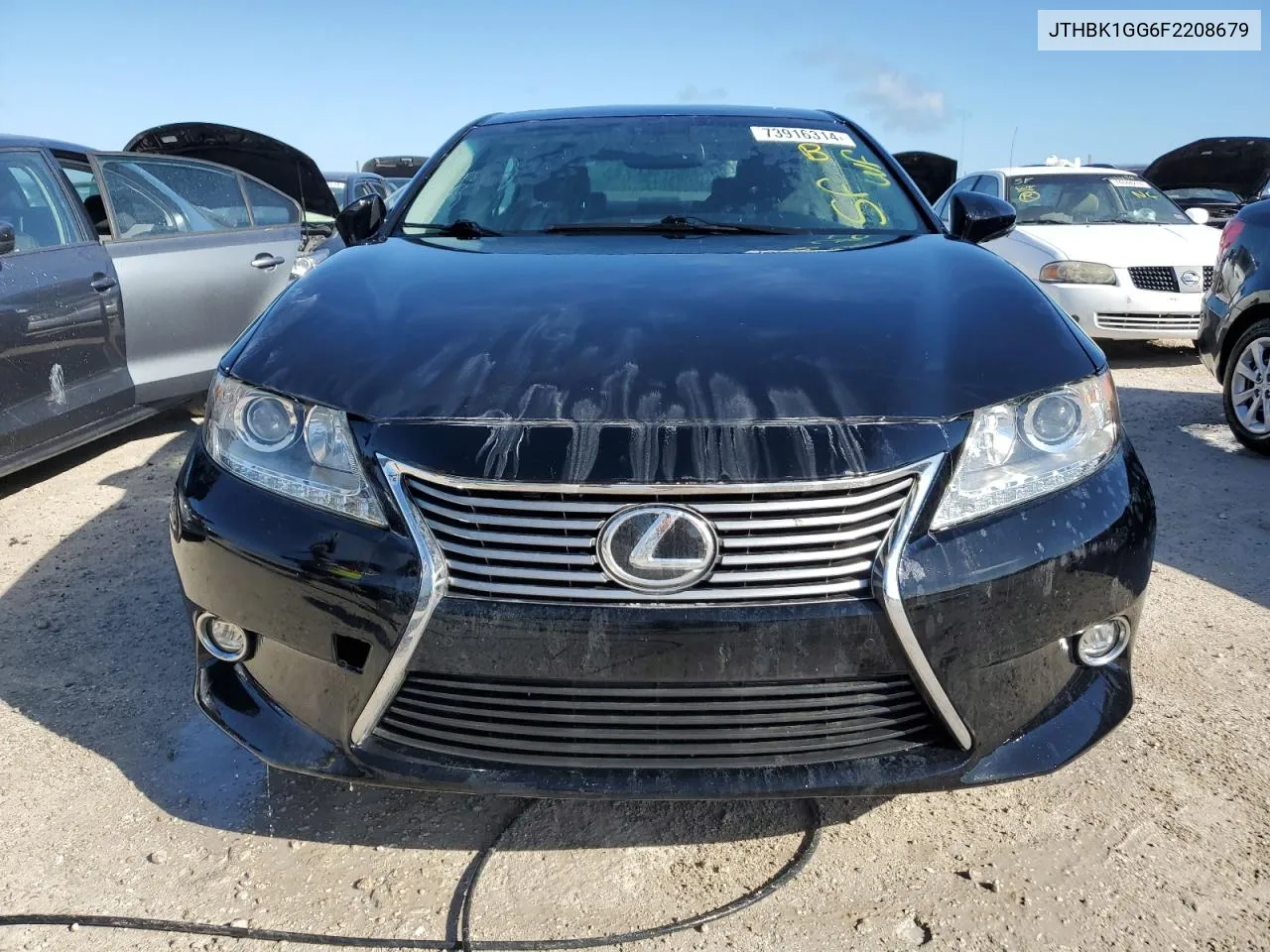 2015 Lexus Es 350 VIN: JTHBK1GG6F2208679 Lot: 73916314