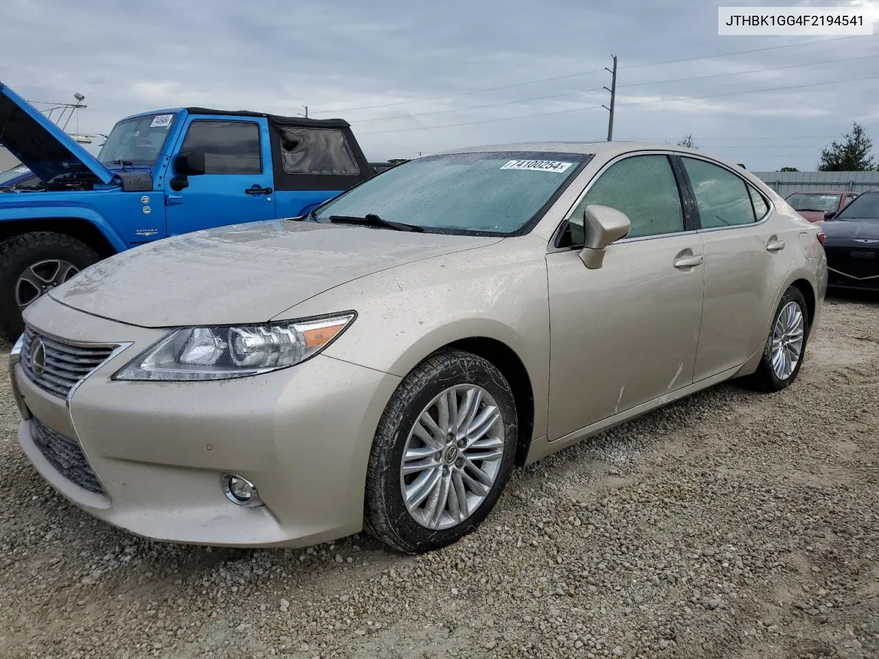 2015 Lexus Es 350 VIN: JTHBK1GG4F2194541 Lot: 74100254