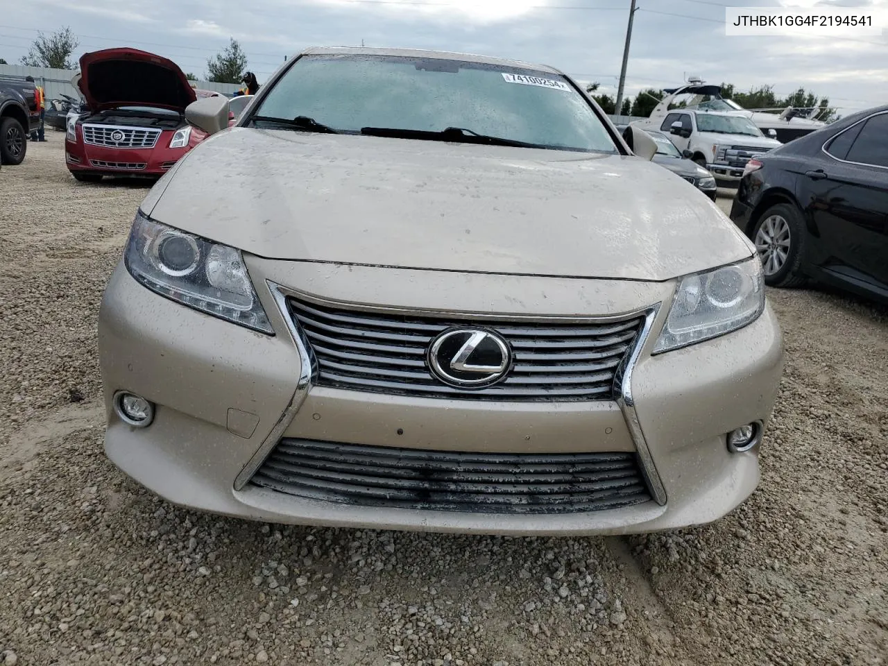 2015 Lexus Es 350 VIN: JTHBK1GG4F2194541 Lot: 74100254