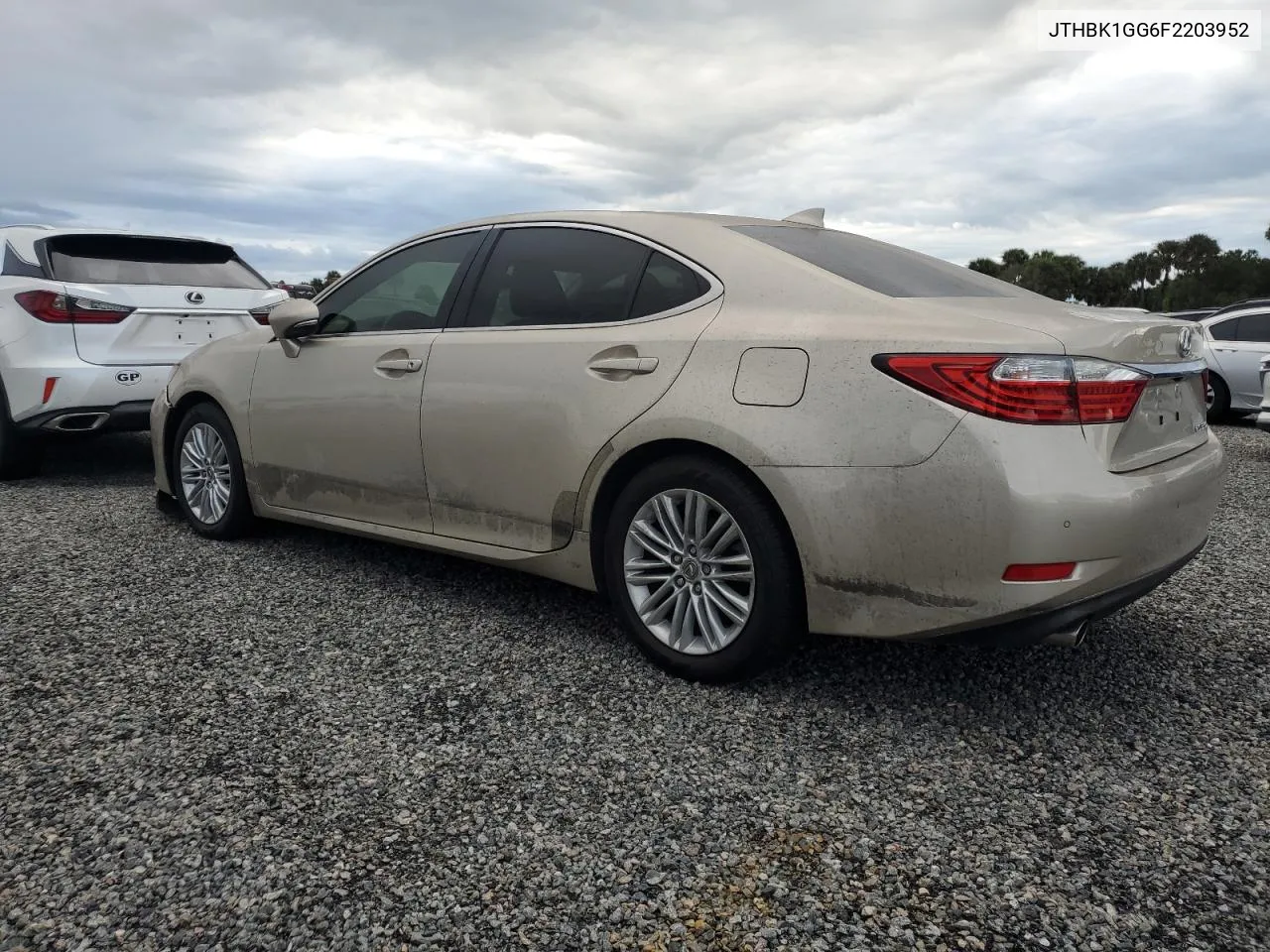 2015 Lexus Es 350 VIN: JTHBK1GG6F2203952 Lot: 74665554