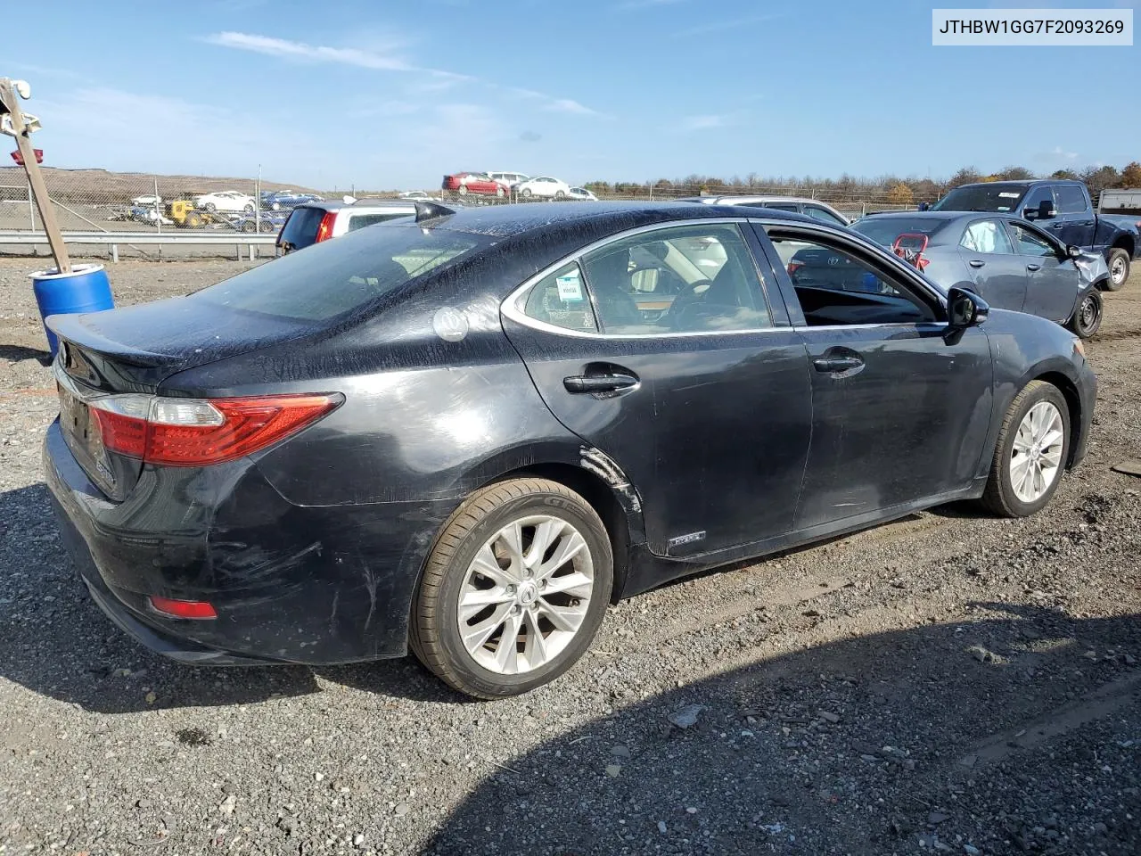 2015 Lexus Es 300H VIN: JTHBW1GG7F2093269 Lot: 75425304