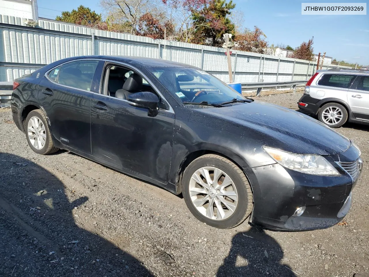 2015 Lexus Es 300H VIN: JTHBW1GG7F2093269 Lot: 75425304