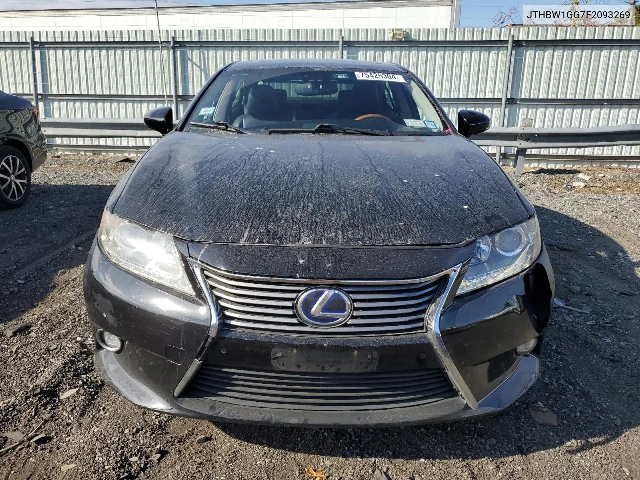 2015 Lexus Es 300H VIN: JTHBW1GG7F2093269 Lot: 75425304