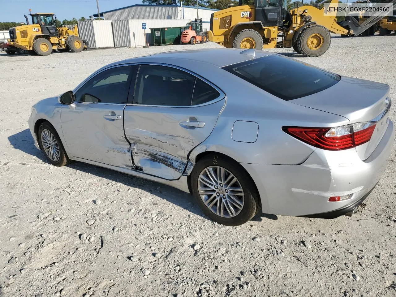 2015 Lexus Es 350 VIN: JTHBK1GGXF2204960 Lot: 76029244