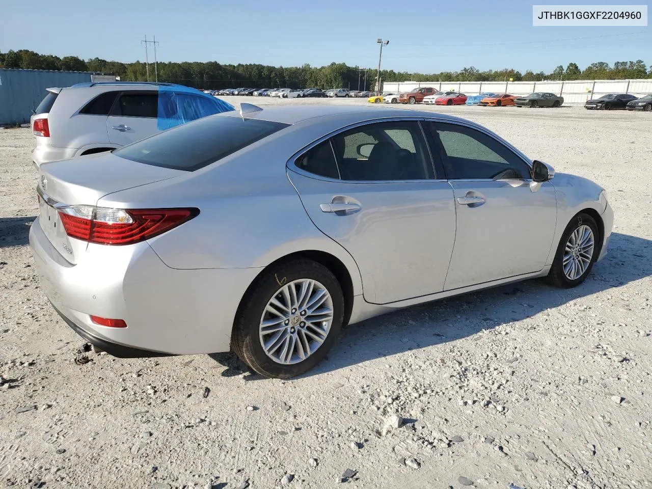 2015 Lexus Es 350 VIN: JTHBK1GGXF2204960 Lot: 76029244