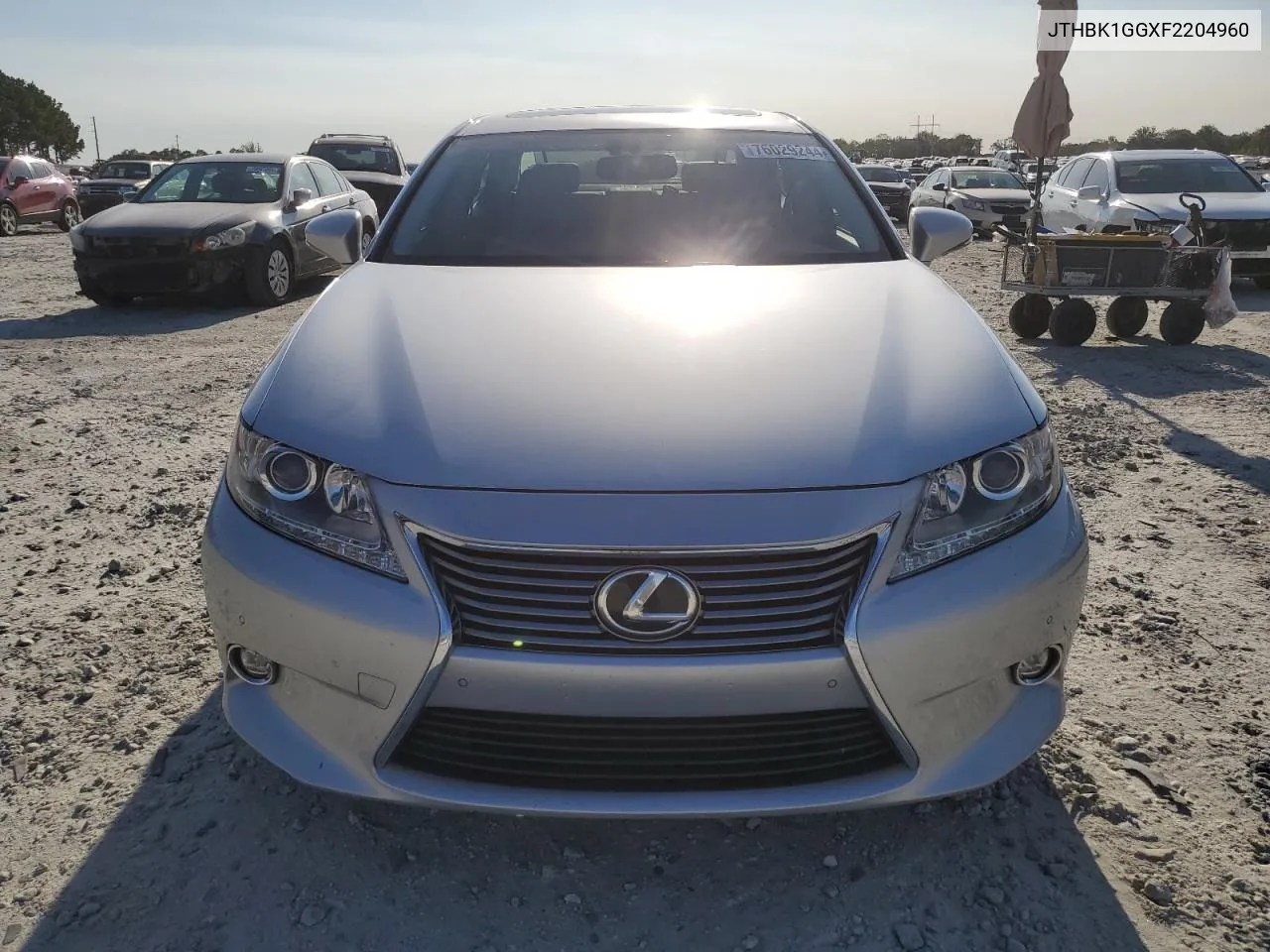 2015 Lexus Es 350 VIN: JTHBK1GGXF2204960 Lot: 76029244