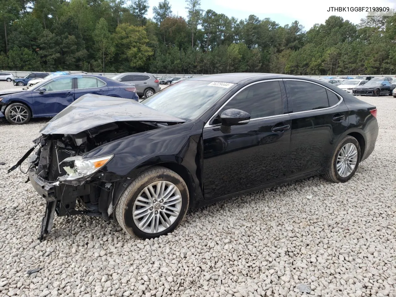 2015 Lexus Es 350 VIN: JTHBK1GG8F2193909 Lot: 76229444