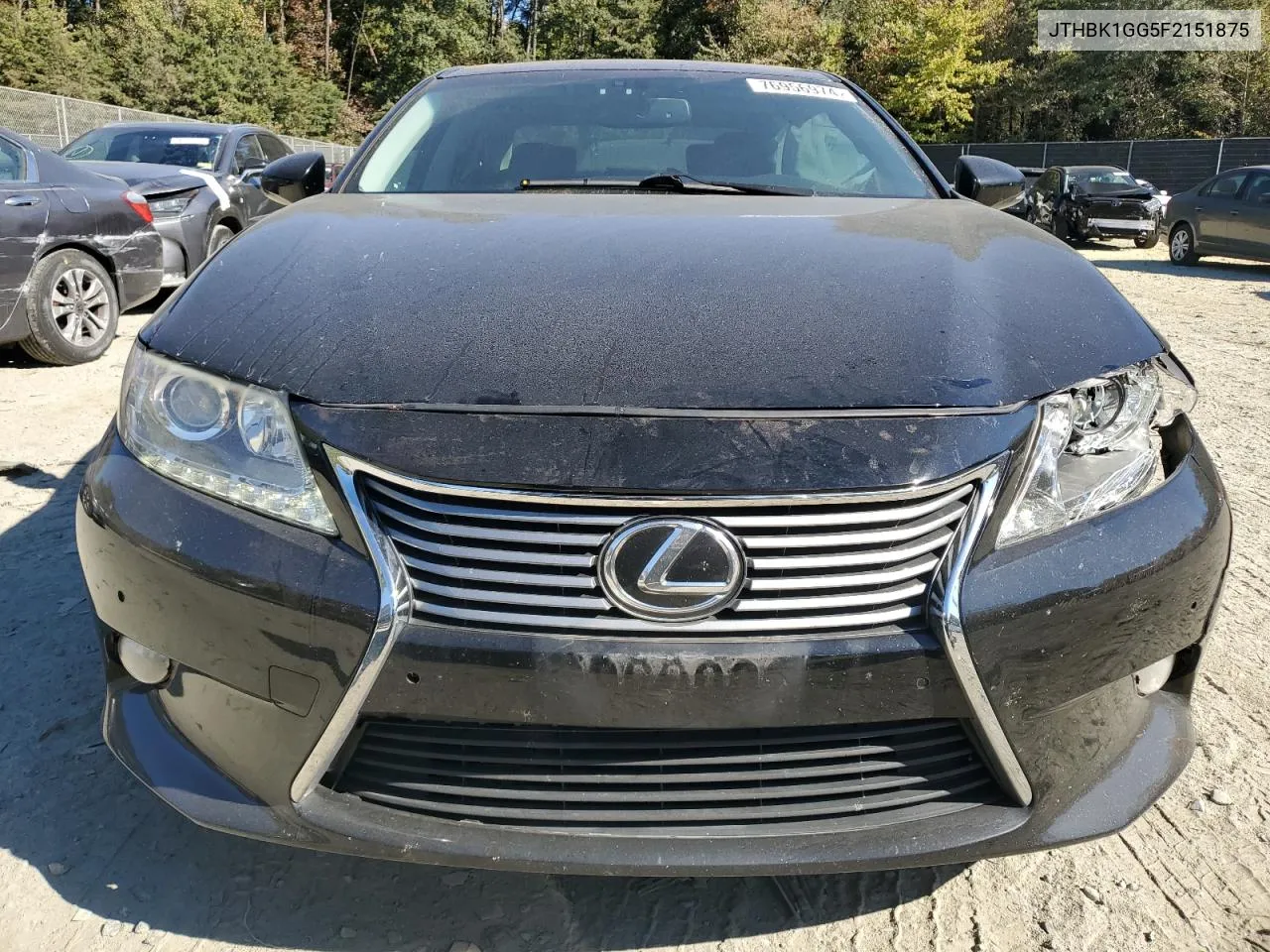 2015 Lexus Es 350 VIN: JTHBK1GG5F2151875 Lot: 76956974