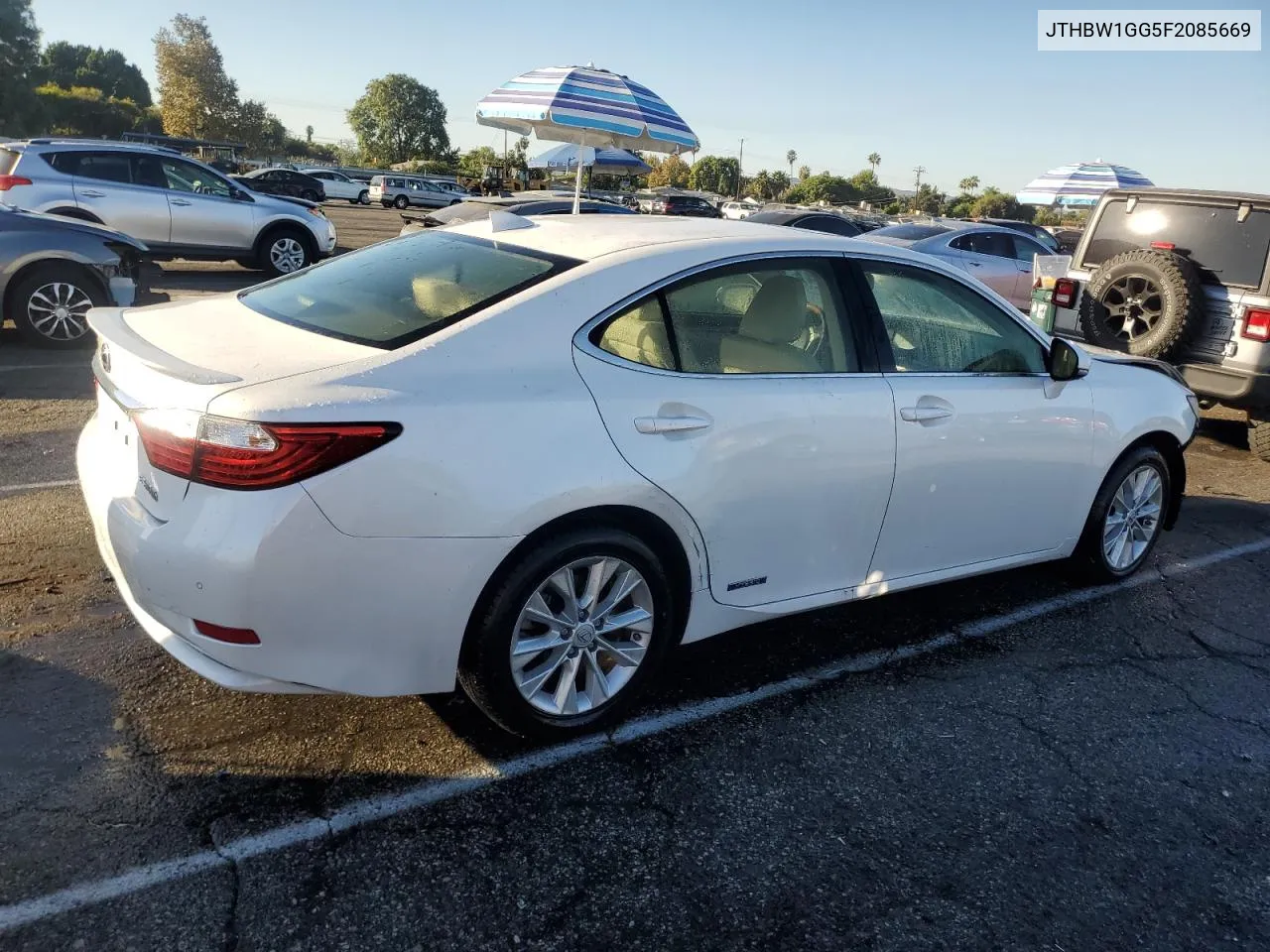 2015 Lexus Es 300H VIN: JTHBW1GG5F2085669 Lot: 78500454