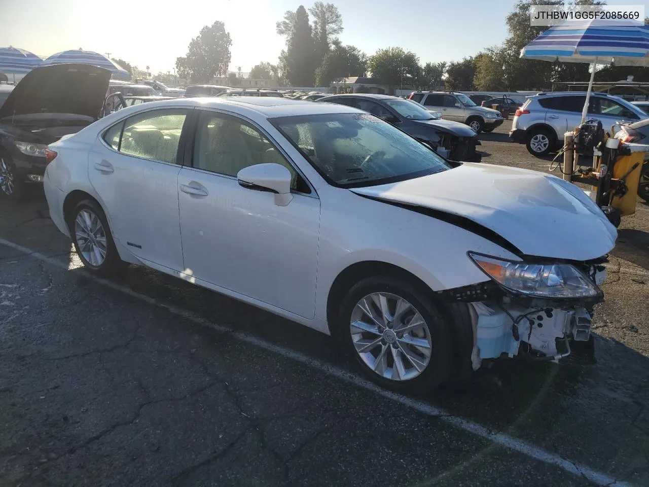 2015 Lexus Es 300H VIN: JTHBW1GG5F2085669 Lot: 78500454