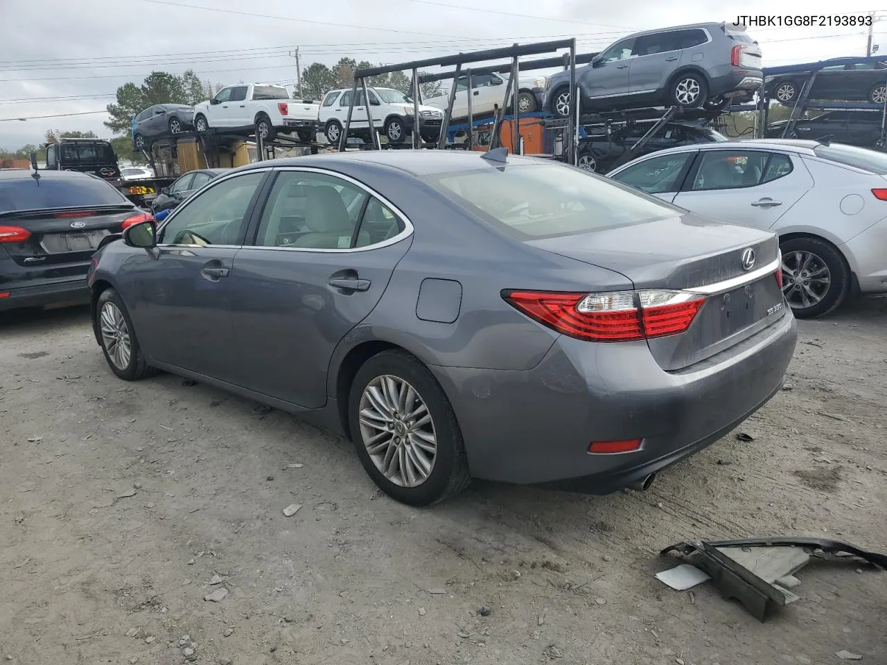 2015 Lexus Es 350 VIN: JTHBK1GG8F2193893 Lot: 78908724