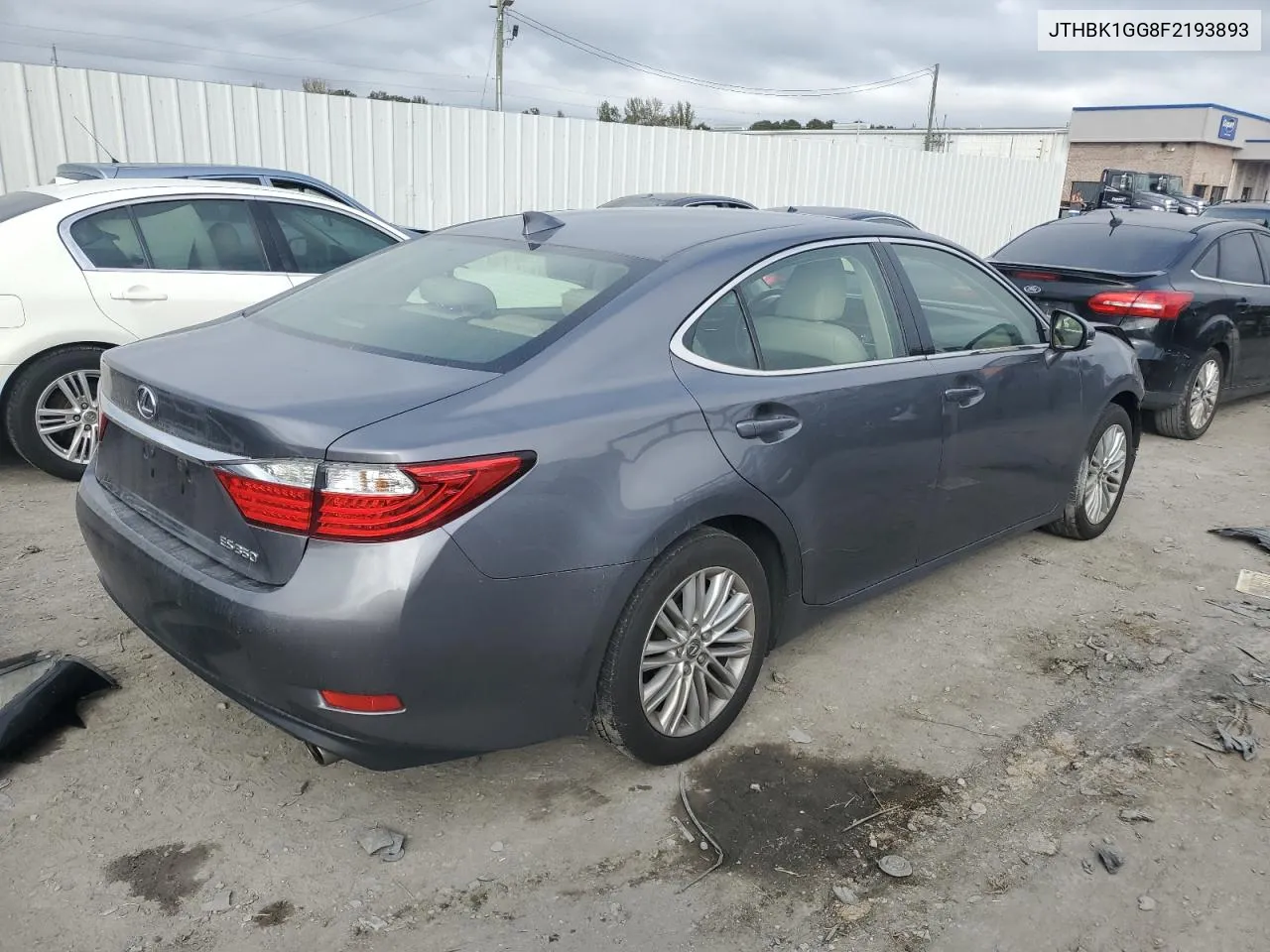 2015 Lexus Es 350 VIN: JTHBK1GG8F2193893 Lot: 78908724